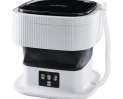 CLEANmaxx Mini-Waschmaschine faltbar Fassungsvermögen 1 kg 260 U/min