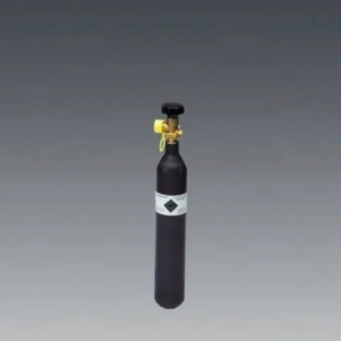 CO2 Flasche - 0,5 kg mit Flaschencage, Kohlensäure, Kohlendioxid