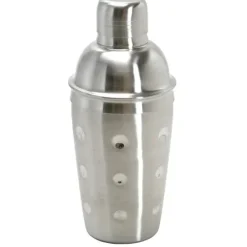 Cocktail shaker 3tlg. - Edelstahl mit Sieb - 500 ml.