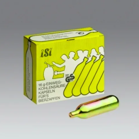 CO2 Kapseln, Kohlensäurekapseln CO2, 16g, 10er Pack