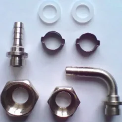 CO2-Schlauchtüllenset, 8 Teile - 7mm