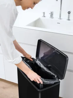 Curver Decobin Mülleimer - 65L - Schwarz