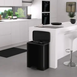 Curver Decobin Mülleimer - 65L - Schwarz
