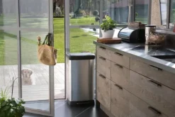 Curver Deco Bin Treteimer - 50L - Silber Metallic