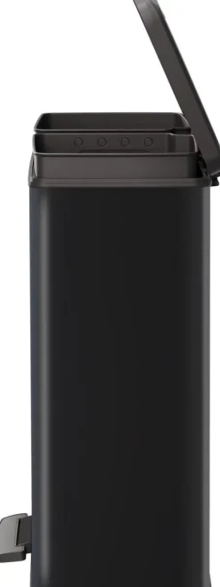 CURVER DECO DUO BIN Mülleimer, Kunststoff, Silber metallic, 2 x 26 L