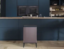 Curver Keter Verto High 54L Mülleimer mit Push Deckel
