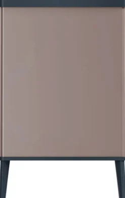 Curver Keter Verto High 54L Mülleimer mit Push Deckel