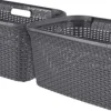 Curver Style Wäschekörbe 45L 2er Set