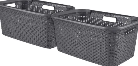 Curver Style Wäschekörbe 45L 2er Set