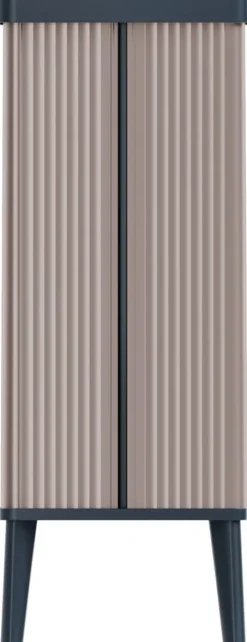 Curver Verto High 54L Mülleimer mit Push Deckel