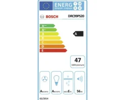 Deckenhaube Bosch DRC99PS20 BxT 91 x 51 cm weiß