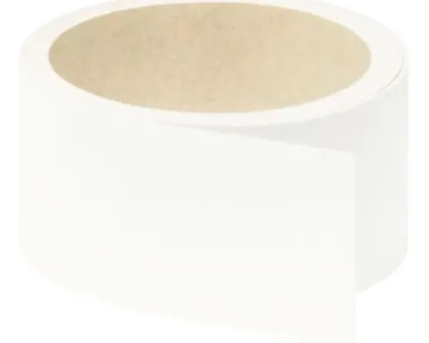 Dekorkante Uni weiß 650x45 mm (2 Stück)