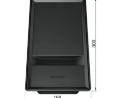 Depot-Schale BLANCO mit Deckel passend für BLANCO Select und BLANCO Collectis 6 S