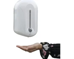 Desinfektionsmittelspender mit Sensor Kunststoff weiß 1100 ml