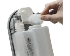 Desinfektionsmittelspender mit Sensor Kunststoff weiß 1100 ml