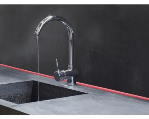 Dichtprofil silco-flex Alu grau Länge: 4200 mm