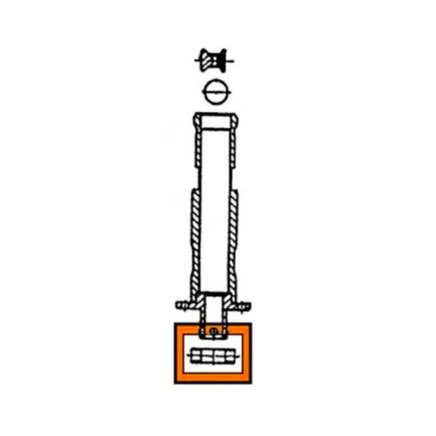 Dichtung am Stößel für Keg - Verschluss (Kombi-Fitting) (Micro Matic und Hiwi)