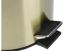 Differnz Treteimer mit Absenkautomatik 5L matt gold