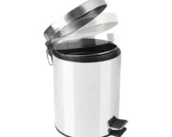 Differnz Treteimer mit Absenkautomatik 5L chrom