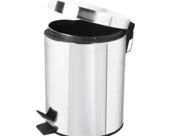 Differnz Treteimer mit Absenkautomatik 5L chrom