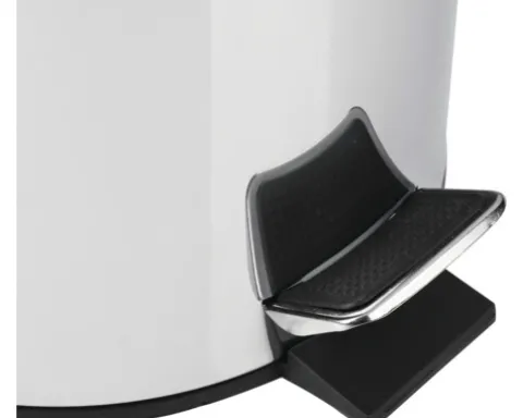 Differnz Treteimer mit Absenkautomatik 5L chrom