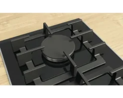 Domino Gaskochfeld Bosch 36 x 52,7 cm 2 Gasbrenner Glaskeramik-Oberfläche schwarz PRB3A6I40