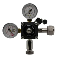 Druckminderer, Druckregler, Druckreduzierventil - CO2 für Bier Zapfanlage 3 bar, 1-leitig