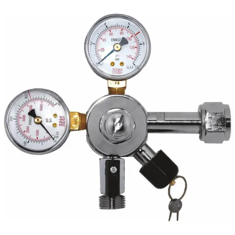 Druckminderer, Druckregler, Druckreduzierventil - CO2 für AFG 7bar, 1-leitig, Gewinde 1/2