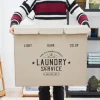 DuneDesign Wäschekorb 3 Fächer - 84L Wäschesammler Beige mit Deckel - Wäsche Organizer Schmutzwäsche Ordnungssystem Badezimmer Deko Schlafzimmer Wäschekorb Schrank Bad Organizer Waschmaschine