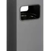 Durable 333158 Papierkorb Metall mit Ascher eckig, anthrazit