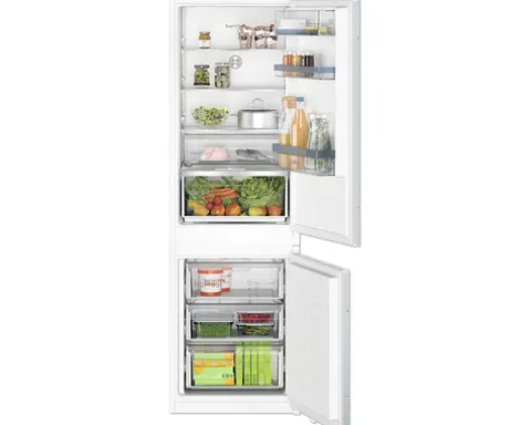 Einbau-Kühl- und Gefrierkombination Bosch KIN86VSE0 BxHxT 54.1 x 177.2 x 54.8 cm Kühlteil 184 l Gefrierteil 76 l