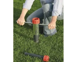 Eindreh Bodenhülsen Set DuoFix für Sonnenschirme und Wäscheständer Ø 17 - 55 mm