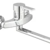 Einhebel Wand Küchenarmatur SEVERN chrom glänzend