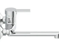 Einhebel Wand Küchenarmatur SEVERN chrom glänzend