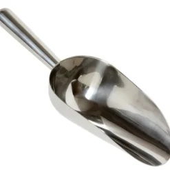 Eisschaufel Edelstahl poliert - Profi scoop, 12 oz.(355 ml.) 250 mm lang
