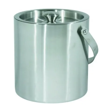 Eiswürfelbehälter Eiseimer Thermo Chrom-Nickel-Stahl
