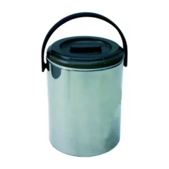Eiswürfelbehälter Eiseimer Edelstahl 2,2L