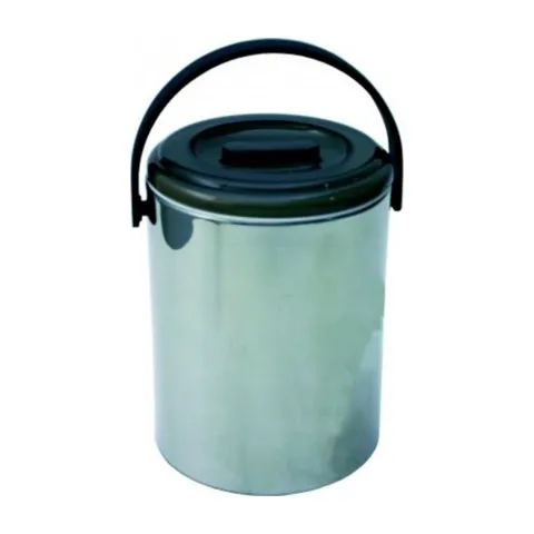 Eiswürfelbehälter Eiseimer Edelstahl 2,2L
