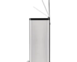 EKO Treteimer Ecomaid 45 l silber