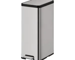 EKO Treteimer Ecomaid 45 l silber
