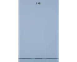EKO Mülleimer mit Klappdeckel Morandi Touch Bin 20 l blau