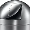 EKO Mülleimer mit Pushdeckel Pushcan 40 l edelstahl
