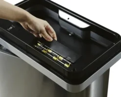 EKO Mülleimer mit Sensor Mirage Anzahl Fächer 2 20 Liter 20 Liter edelstahl matt