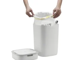 EKO Mülleimer mit Sensor Morandi 12 l weiß