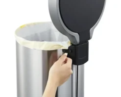 EKO Treteimer Aria 35 l silber