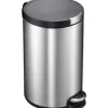EKO Treteimer Artistic 12 l edelstahl matt