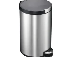 EKO Treteimer Artistic 12 l edelstahl matt