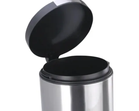 EKO Treteimer Artistic 12 l edelstahl matt