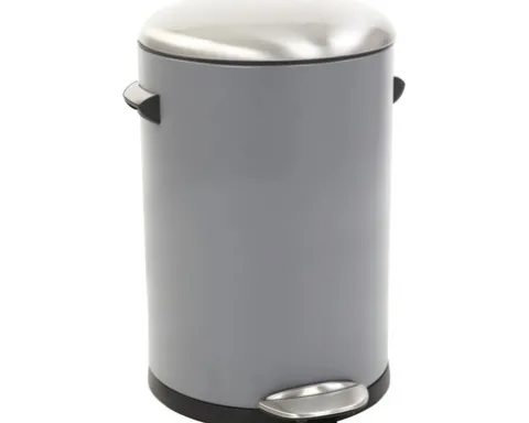 EKO Treteimer Belle Deluxe 12 l grau