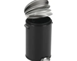 EKO Treteimer Belle Deluxe 12 l schwarz